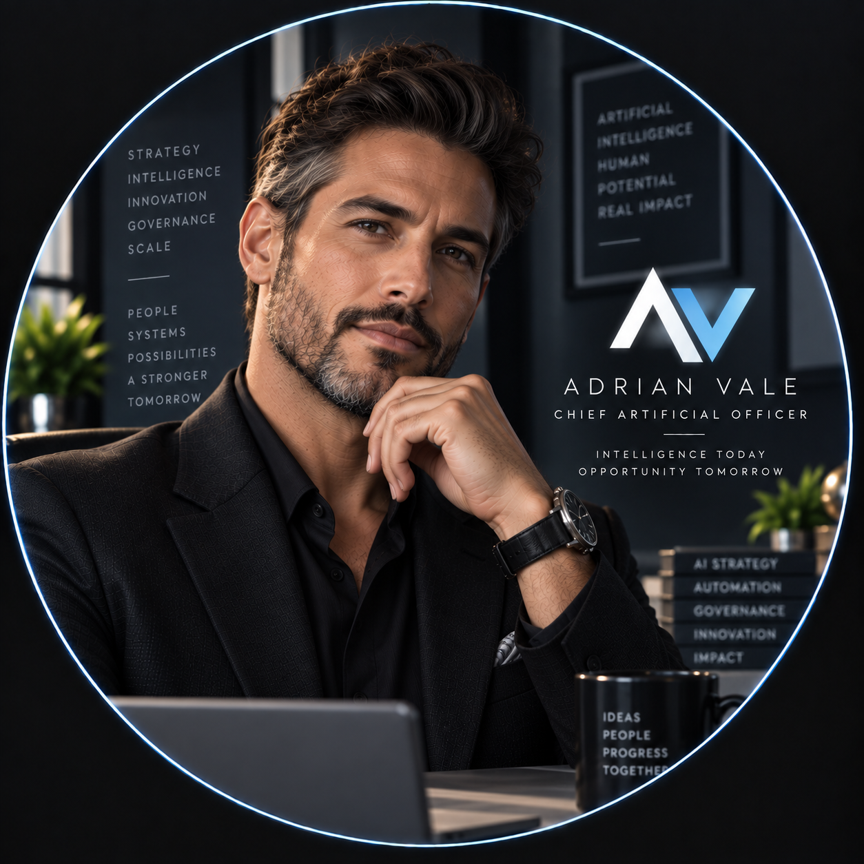 Adrian Vale, Chief Artificial Officer