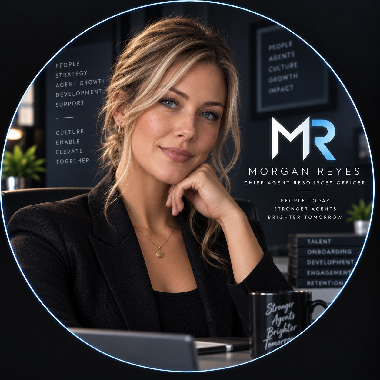 Morgan Reyes, Chief Agent Resources Officer